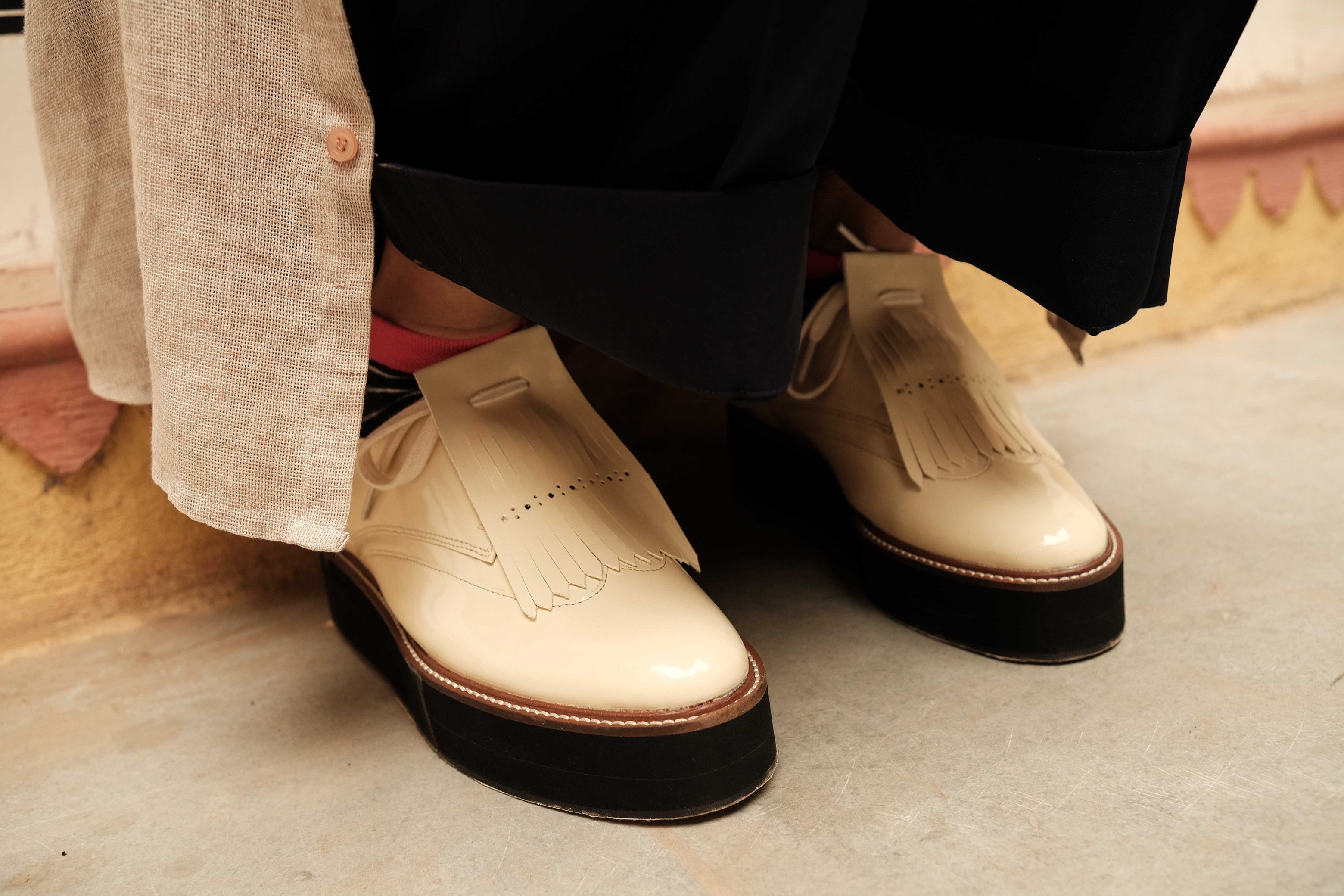 Cream Oxford (Pastel)